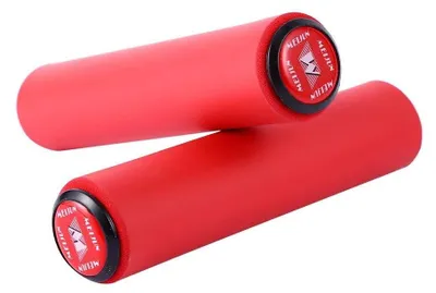 Productafbeelding van Fietshandgrepen Ergonomisch Ontwerp - Antislip - Schokabsorberend - Geschikt voor Stuurdiameter 18 mm - Comfortabele Grip - Geschikt voor Mountainbikes/Racefietsen - Fietshandvatten