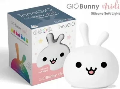 Obrázok produktu pre Prenosná silikónová lampa - Bunny