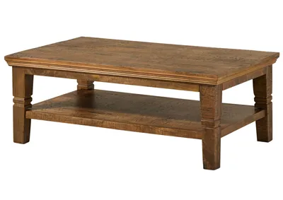 Image de MASSIVMOEBEL24 | Table basse en bois de manguier RODEZ #123