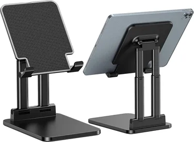 Produktbild von Tablet Halterung 1 Stück, Verstellbarer Tabletständer Mit Gewichtsbasis, Universell Kompatibel Für iPad Pro 9 7 Bis 12 9 Zoll