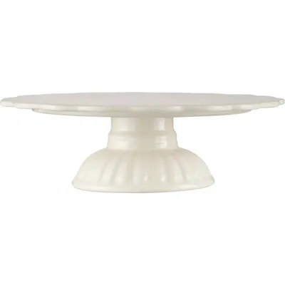 Produktbild von Tortenplatte, Kuchenständer auf Fuß MYNTE Butter Cream D. 29cm weiß Ib Laursen