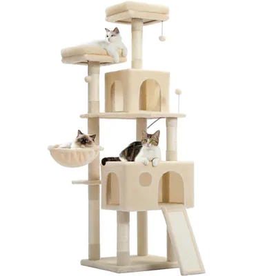 Produktbild von PAWZ Road Großer Katzenbaum 163cm mit Kratzpfosten & Etagen
