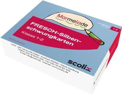 Obrázok produktu pre FRESCH-Silbenschwungkarten Klasse 1 und 2