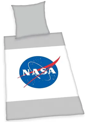 Produktbild von NASA Wende Bettwäsche Set 2tlg 135 x 200 cm 80 x 80 cm