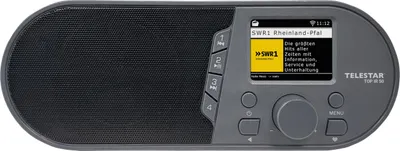 Produktbild von Telestar 5700050, Internet, 7 W, TFT, 6,1 cm (2.4"), Anthrazit, USB
