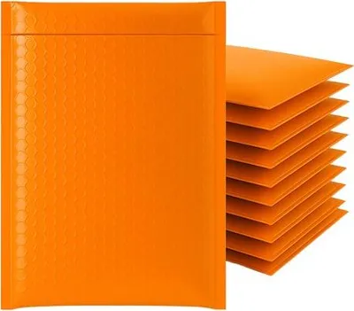 Obrázok produktu pre Poštové tašky pre kuriérske služby, kovové, 230 x 324 mm, oranžové, 100 kusov