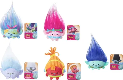 Produktbild von Hasbro Trolls Mini-Plüschfiguren (Motivauswahl) Troll Poppy