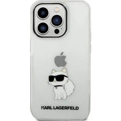 Produktbild von Karl Lagerfeld Iconic Choupette Fall für Iphone 14 Pro - Transparent
