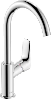 Zdjęcie produktu dla hansgrohe Logis bateria umywalkowa, obrotowa wylewka, ComfortZone210, bez wylewki, występ 154 mm, 71131670