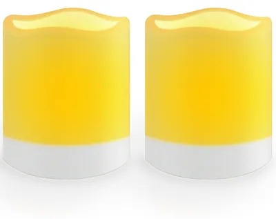 Obrázok produktu pre LED solárne sviečky, teplá biela farba, vodotesné, vhodné do záhrady a na balkón
