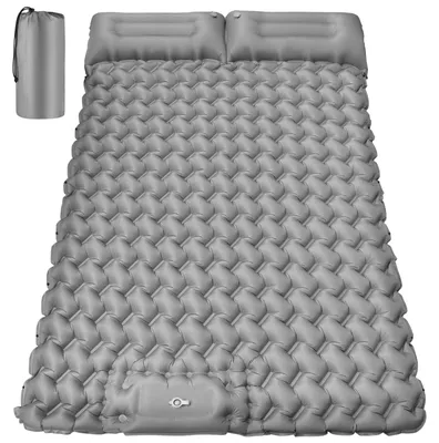 Productafbeelding van Isolerende slaapmat voor 2 personen, 9 cm dik, 200x130 cm opblaasbare luchtmatras