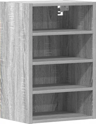 Produktbild von vidaXL Hängeschrank Riga Grau Sonoma 40x29,5x60 cm Holzwerkstoff