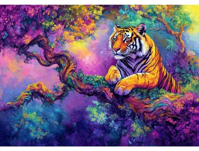 Obrázek produktu pro PŘEJEME VÁM HODNĚ ZÁBAVY S puzzle Jungle Majesty 1000 dílků