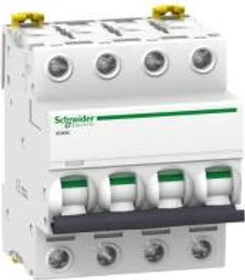 Produktbild von Schneider Electric IC60N, 500 V AC, 50/60 Hz, 32A, 7,5 cm, 7,85 cm, 8,5 cm, Weiß