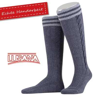 Produktbild von Lusana Trachtenstrümpfe, handgekettel