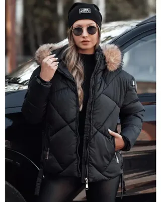 Imagen del producto de Dstreet. Chaqueta de invierno para mujer, modelo Lesisi, color negro, talla L