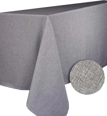 Produktbild von Rechteckige Tischdecke aus Polyester in Grau, 250 x 150 cm