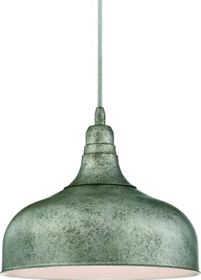Produktbild von Einflammige Pendelleuchte Morton Stahl antik