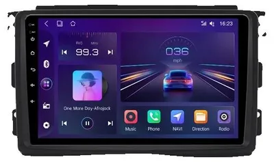 Image de Système multimédia et GPS pour voiture,vocale par IA, CarPlay sans fil