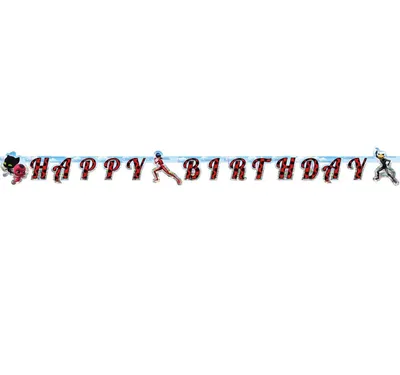 Immagine prodotto di Miraculous Geburtstagskette Happy Birthday 200 x 15 cm Party-Deko