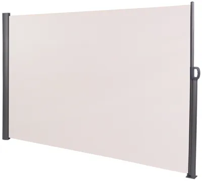 Obrázok produktu pre Bočná markíza Lovington - 180 x 350 cm, hliník - Krémová