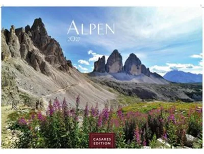 Image de Calendrier des Alpes 2027 - Calendrier mural | Calendrier photo | Calendrier des Alpes | Pays alpins - Grand format 35 x 50 cm - Haute qualité. Avec de superbes photos de montagne, idéal pour les amoureux de la nature et les passionnés de montagne