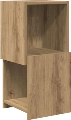 Produktbild von "WINTER SALE"Eckschrank/Highboard - elegante Design - Mehrzweckschrank - Artisan-Eiche 30,5x30x65cm Holzwerkstoff - Kommoden NEU8870594