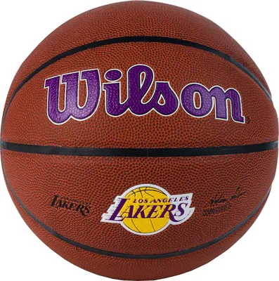 Obrázek produktu pro Míč Wilson Team Alliance Los Angeles Lakers WTB3100XBLAL, basketbalové míče, unisex, hnědý, velikost: 7