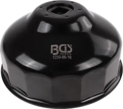 Produktbild von BGS 1039-86-16 Ölfilterkappe 86 mm x 16-kant