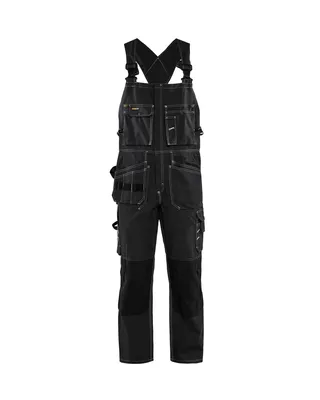 Produktbild von Blakläder Latzhose 2600 1370 in zwei Farben, Farbe:schwarz, Größe:D104 (D26)