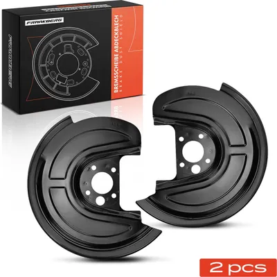 Obrázek produktu pro Frankberg 2x kotevní deska brzdového kotouče zadní nápravy oboustranně pro VW Golf 4 Bora Audi A3 TT Seat Leon Škoda