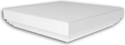 Produktbild von Profhome 473101 Vollbalustrade Pfostenabdeckung Außenstuck Balustrade-Dekoration