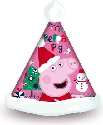 Produktbild von Nikolausmütze Peppa Pig Cosy corner Für Kinder 37 cm