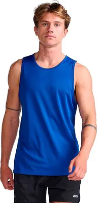 Produktbild von 2xu Aero ärmelloses T-shirt Blau S Mann Blau S