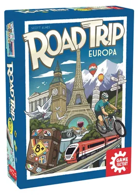 Productafbeelding van Game Factory Road Trip, bordspel, reizen/avontuur, vanaf 8 jaar, 30 minuten