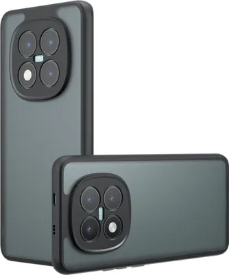 Image de Housse hybride pour Xiaomi Redmi Note 15 Pro Plus 5G Protection caméra TPU Couverture noire
