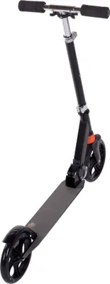 Produktbild von CLAMARO Cityroller Anti-Shock Federung Dämpfungssystem Tretroller  Klappfunktion Tragegurt höhenverstellbar Kinder Jugendliche , Farbe:Schwarz