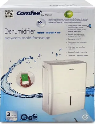 Produktbild von Comfee Luftentfeuchter MDDF-16DEN7-W 16L Weiß