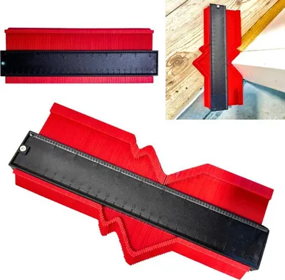 Produktbild von Konturenlehre 26 cm Formduplikator – Profilabnehmer für Fliesen & Holz
