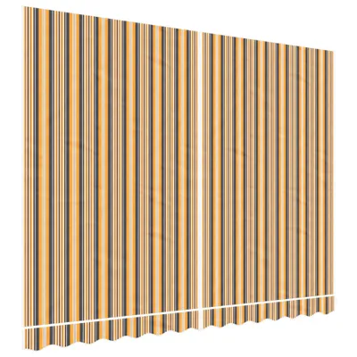 Obrázek produktu pro Náhradní plachta na markýzu vícebarevné pruhy 3,5 x 2,5 m