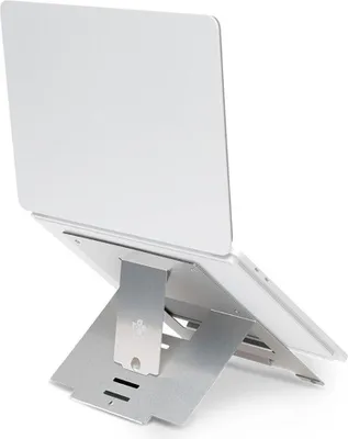 Immagine prodotto di R-Go Laptopständer 10"-22" Max.5KG Riser verstellbar silber