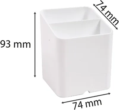 Productafbeelding van Exacompta 67713D, wit, kunststof, 74 mm, 74 mm, 93 mm, 75 g