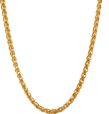 Produktbild von Goldkette Zopfkette Länge 50cm - Breite 1,1mm - 585-14 Karat Gold