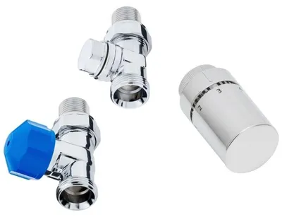 Obrázek produktu pro HSK 890826 Sada podlahového ventilu s bočním připojením přes chrom