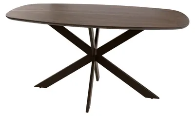 Produktbild von Hoyz Collection – Massiver Esstisch – Braun – 90 x 150 x 77 cm