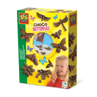 Productafbeelding van SES Creative Chocoladevlinders, kookset voor kinderen, vanaf 5 jaar