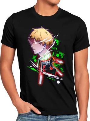 Produktbild von style3 Hunter Denji Herren T-Shirt anime manga cosplay chainsaw devil hunter