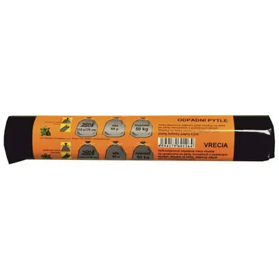 Immagine prodotto di sacchi per rifiuti 280l (3pz) 115x170cm NERO 60µ SPESSORE