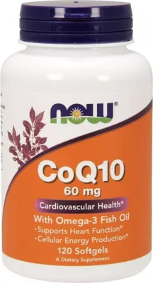 Productafbeelding van NOW Foods Dietary supplements COQ10 OMEGA3, BI4933