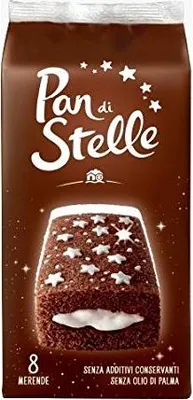 Produktbild von Mulino Bianco Kekse La Merenda Pan di Stelle 8x Kuchen mit Kakao 280g